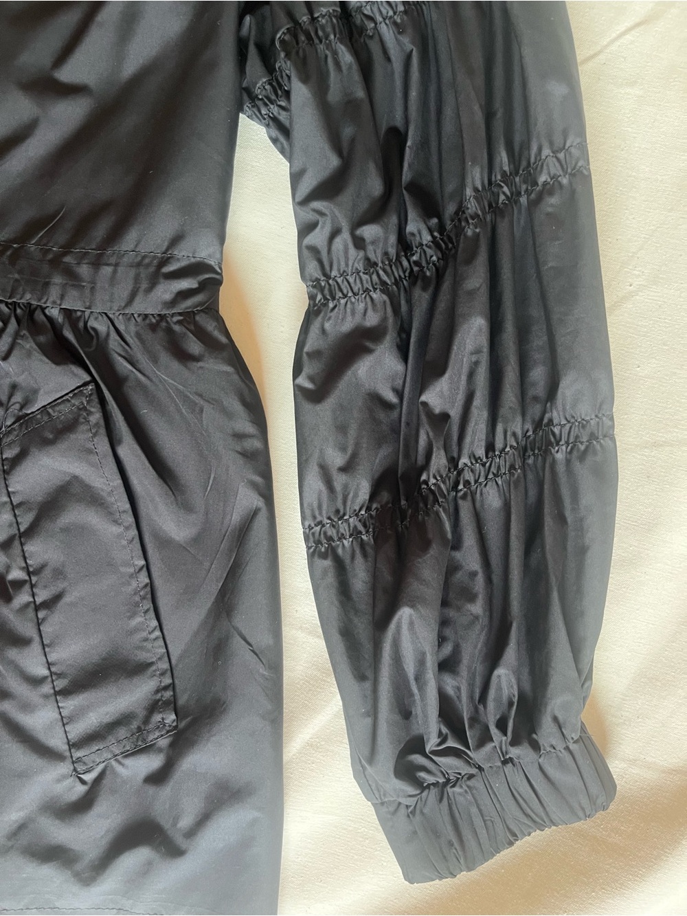 Solitaire Black Utility Zip-Front Jacket - Picture 3 of 7